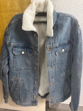 Chaqueta Tejana con Borrego H&M Talla L