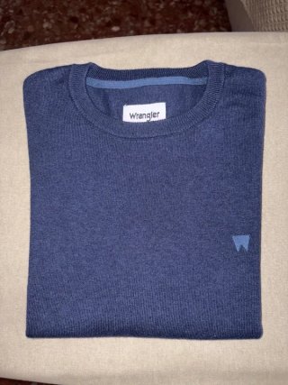 Jersey Wrangler Azul Marino Talla M