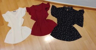 Lote de 3 Blusas Shein