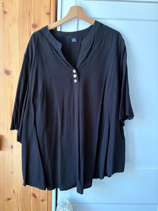 Blusa Negra Talla XXXL