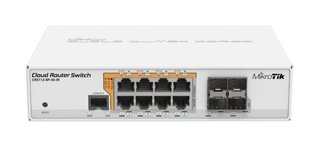 Switch MikroTik CRS112-8P-4S-IN
