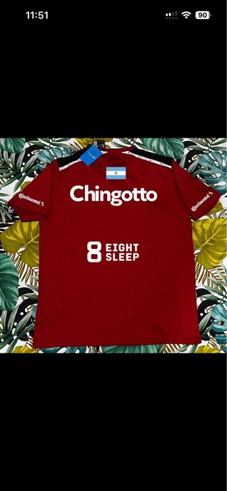Camiseta Bullpadel Fede Chingotto Premier Padel