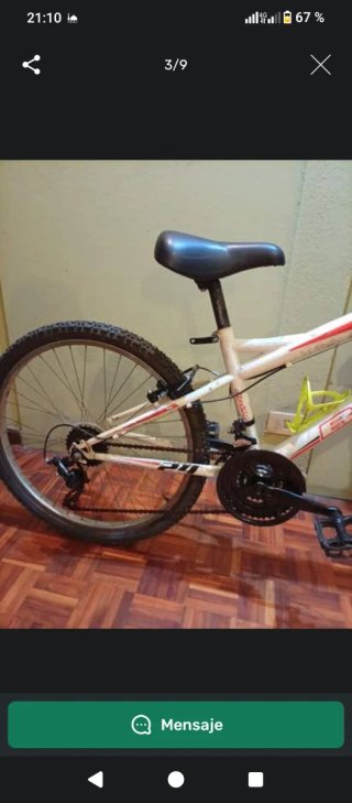 Bicicleta de Montaña Blanca