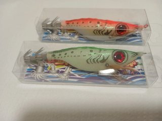 2 Señuelos para Pesca de Calamar y Sepia
