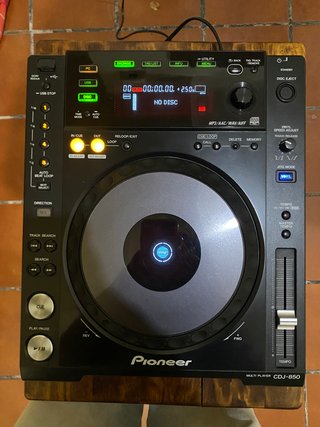 2 Pioneer CDJ-850-K en pareja o separados