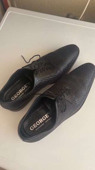 Zapatos de hombre George's negros talla 44