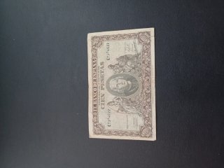 Billete de 100 Pesetas - Banco de España