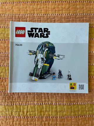 Istruzioni set lego Star Wars 75433