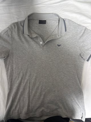 Polo Emporio Armani Gris