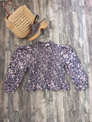 Blusa crop estampado print ♡ RIVER * T. U.