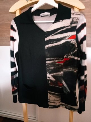 Cárdigan Escola Estampado Talla 46