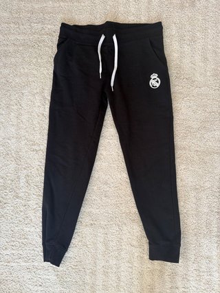 Pantalón de Sudadera Real Madrid Negro Talla L