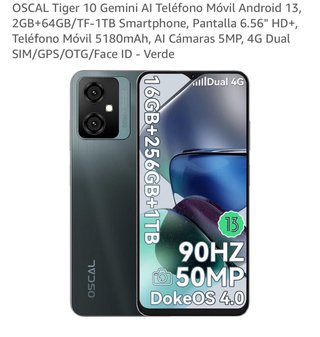OSCAL Tiger 10 64GB