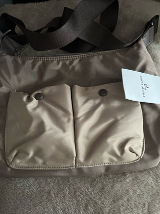 Bolso Donna Alessia Beige Tamaño Medio