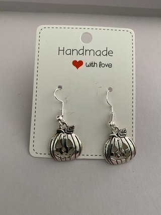 Pendientes de Calabaza Halloween