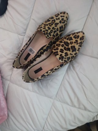 Mocasines Estampado Leopardo Talla 38