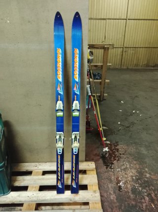 Esquís Rossignol Leader Junior con Bastones