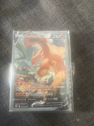 Carta Pokémon Charizard V 220 PS