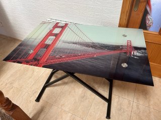 Mesa de Salón Elevable con Diseño