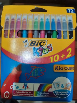 Set de 12 Rotuladores BIC Kids