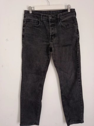 Pantalón Elástico Gris Talla 42