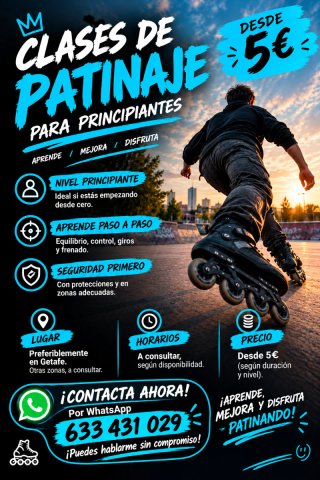 clases de patinaje