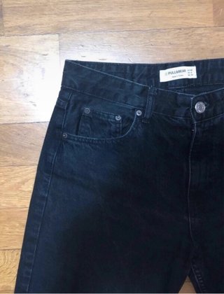 Pantalón Pull&Bear Negro