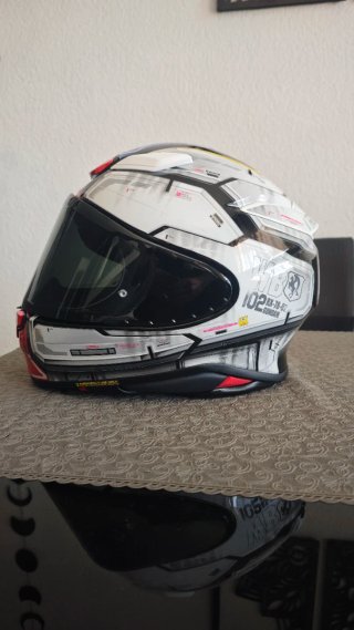 Casco Shoei NXR 2 RX-78-02 Gundam talla S