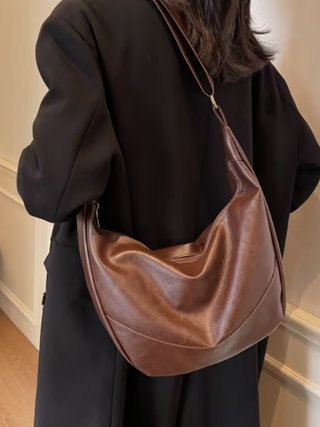 Bolso Bandolera Marrón