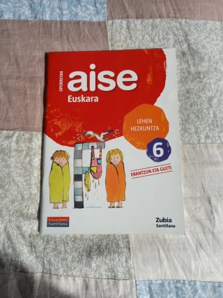 Aise euskara 6: Lehen Hezkuntza : oporretan : e...