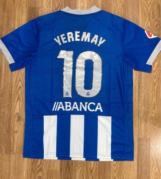 Camiseta fútbol talla L