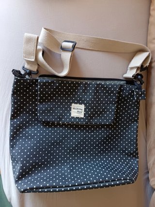 Bolso para Carro Walking Mum Negro Lunares