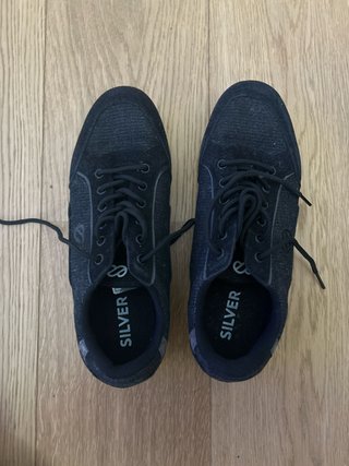 Zapatillas Casual Silver Negras Talla 42