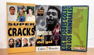 Pack cintas VHS de fútbol