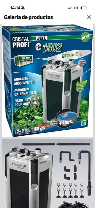 Filtro Externo JBL CristalProfi e1502