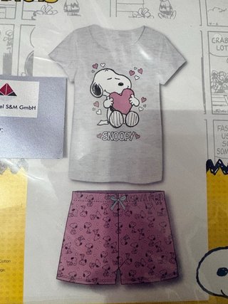 Pijama Peanuts Snoopy Talla M