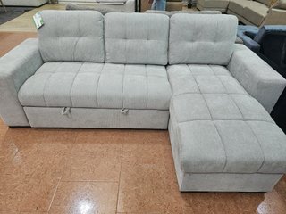 Sofá Cama con Chaiselongue Reversible y Arcón