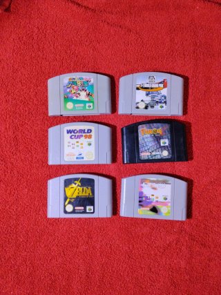 Lote de 6 Juegos para Nintendo 64
