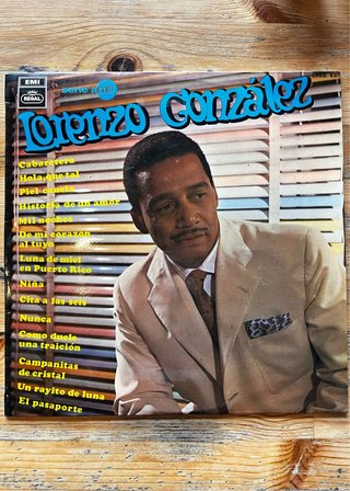 Vinilo Lorenzo González - Serie Azul (EMI)
