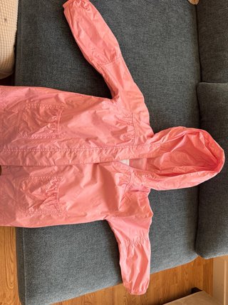 Chubasquero Rosa para Niña