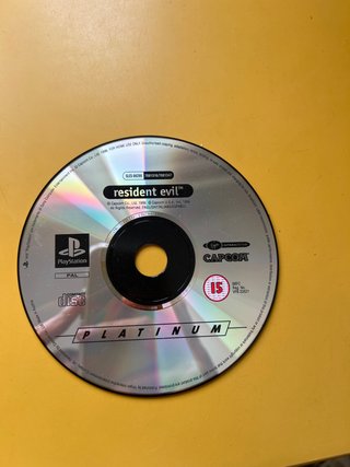 Resident Evil (PS1) Platinum