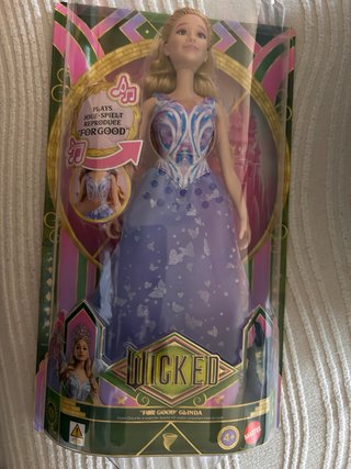 Muñeca Glinda Cantarina Wicked Mattel
