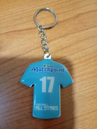 Portachiavi vintage maglia calcio 17