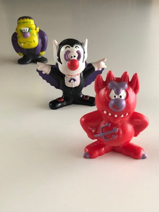 Lotto 3 Figure Mostri 1988 Applause