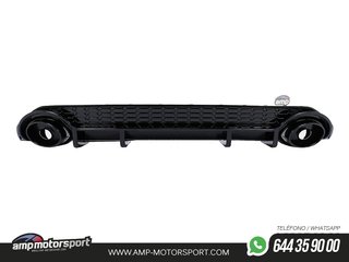DIFUSOR TRASERO PARA AUDI A3 8Y SPORTBACK S-LINE 2020- NEGRO BRILLO