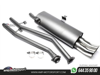 SILENCIOSO TRASERO DEPORTIVO TIPO DTM BMW E30 4CIL