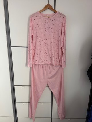 Pijama Rosa con Estampado