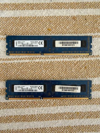 2 Módulos Memoria RAM DDR3L 1600MHz-Total 16gb
