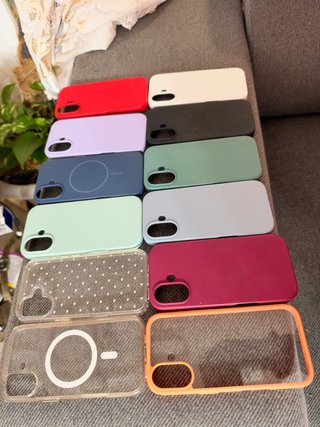 Lote de 12 Fundas para iPhone 17
