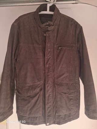 Chaqueta de Piel Marrón de cuero legitimo